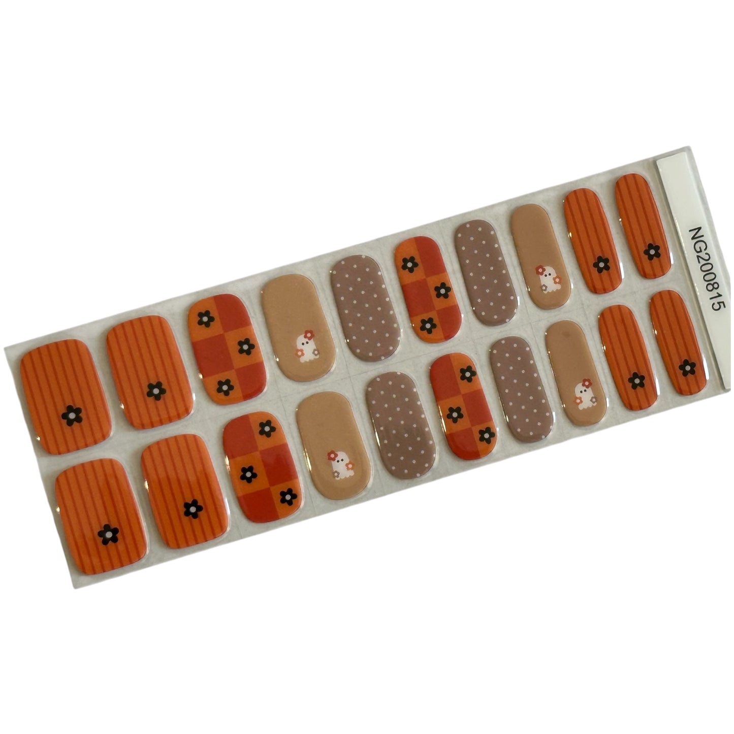 Boogie Frights Semi-Cured Gel Nail Wrap