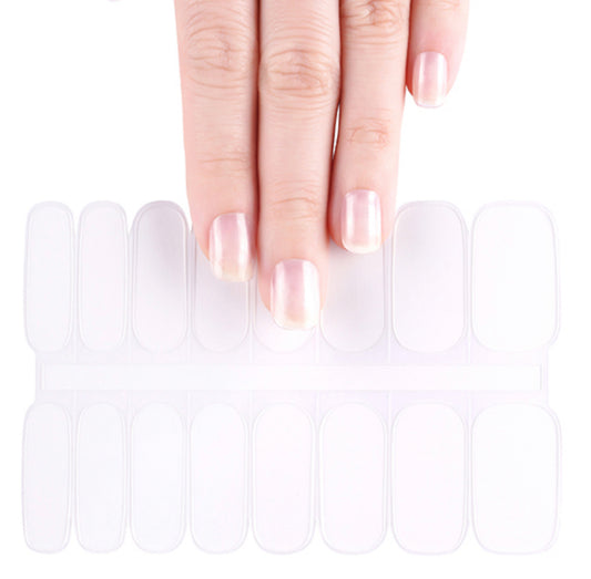 Clearly Fabulous Semi-Cured Gellies Nail Wrap