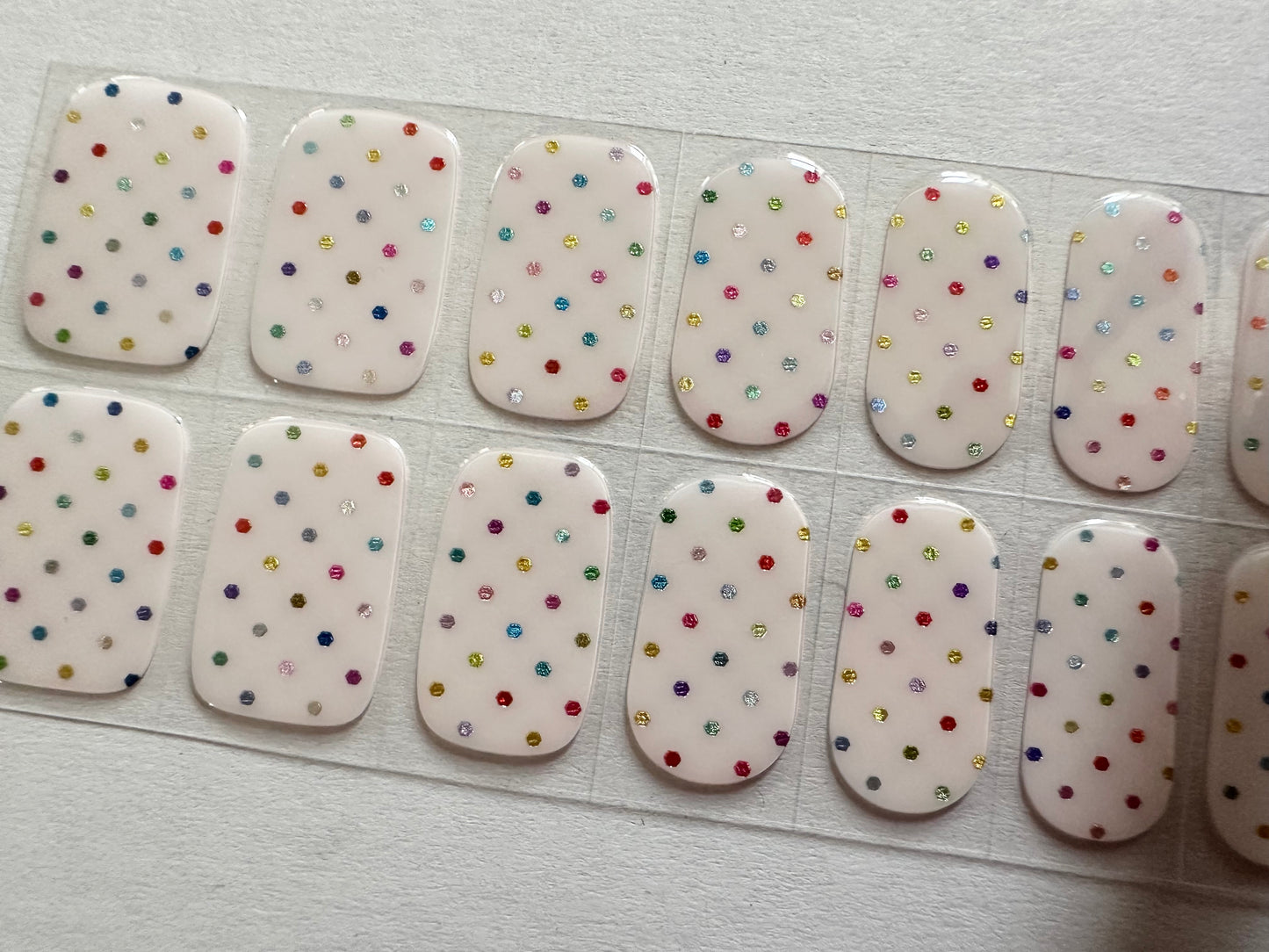 Dotty For You Semi-Cured Gel Nail Wrap