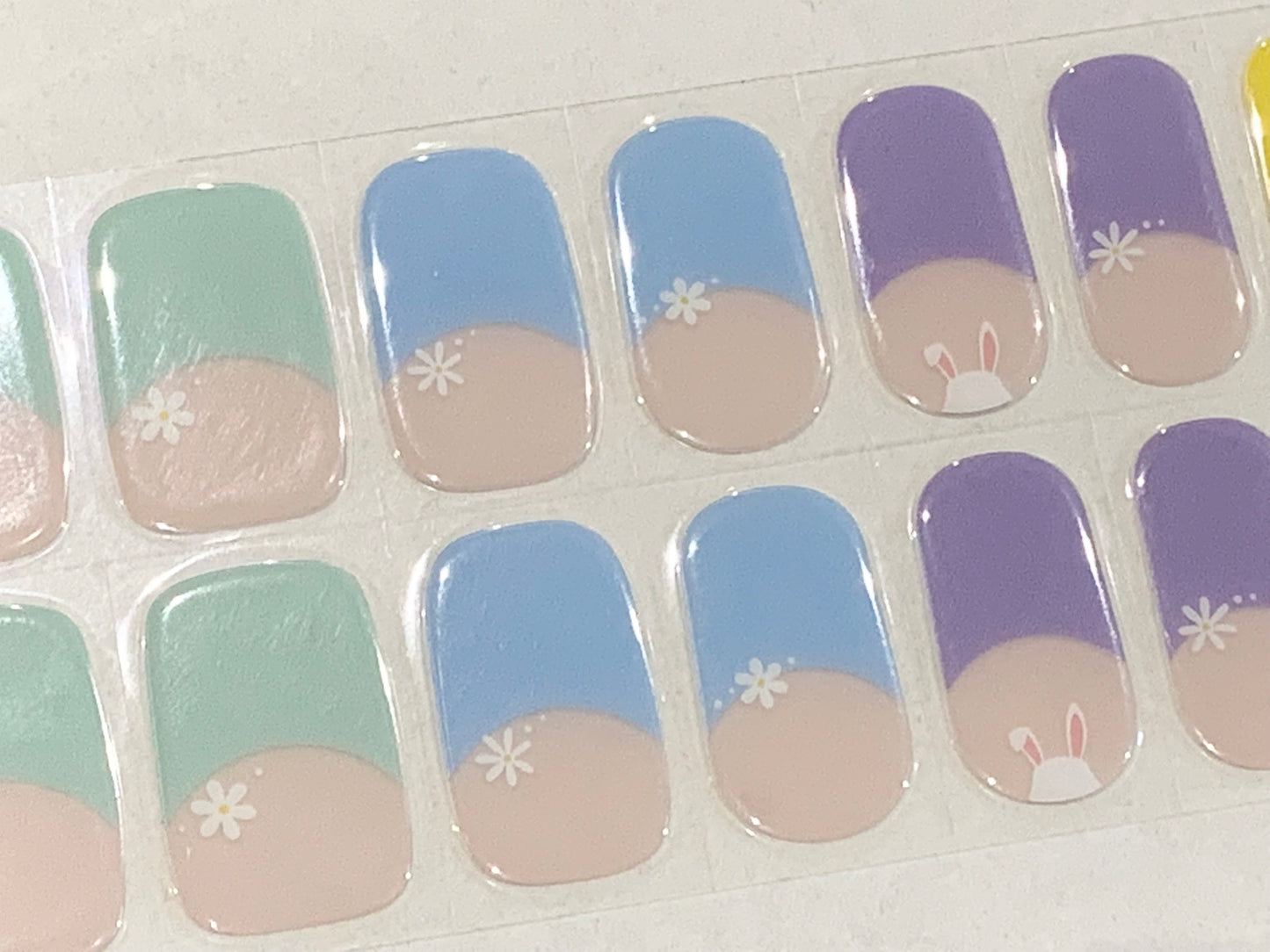 Somebunny Likes You French Semi-Cured Gel Nail Wrap