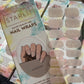 Frosty Floral Semi-Cured Gel Nail Wrap