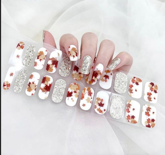 Autumn Whisper NO LIGHT Air Dry Gel Wraps