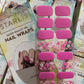 Pink Daisies Semi-Cured Gel Nail Wrap