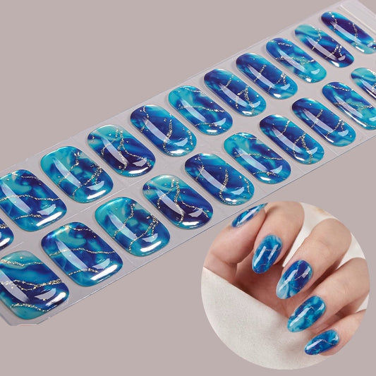 Ocean Veil NO UV LIGHT Air Dry Gel Wraps