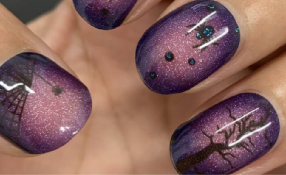 Wicked Woods Semi-Cured Gel Nail Wrap