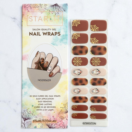 Creepin’ Cute Semi-Cured Gel Nail Wrap
