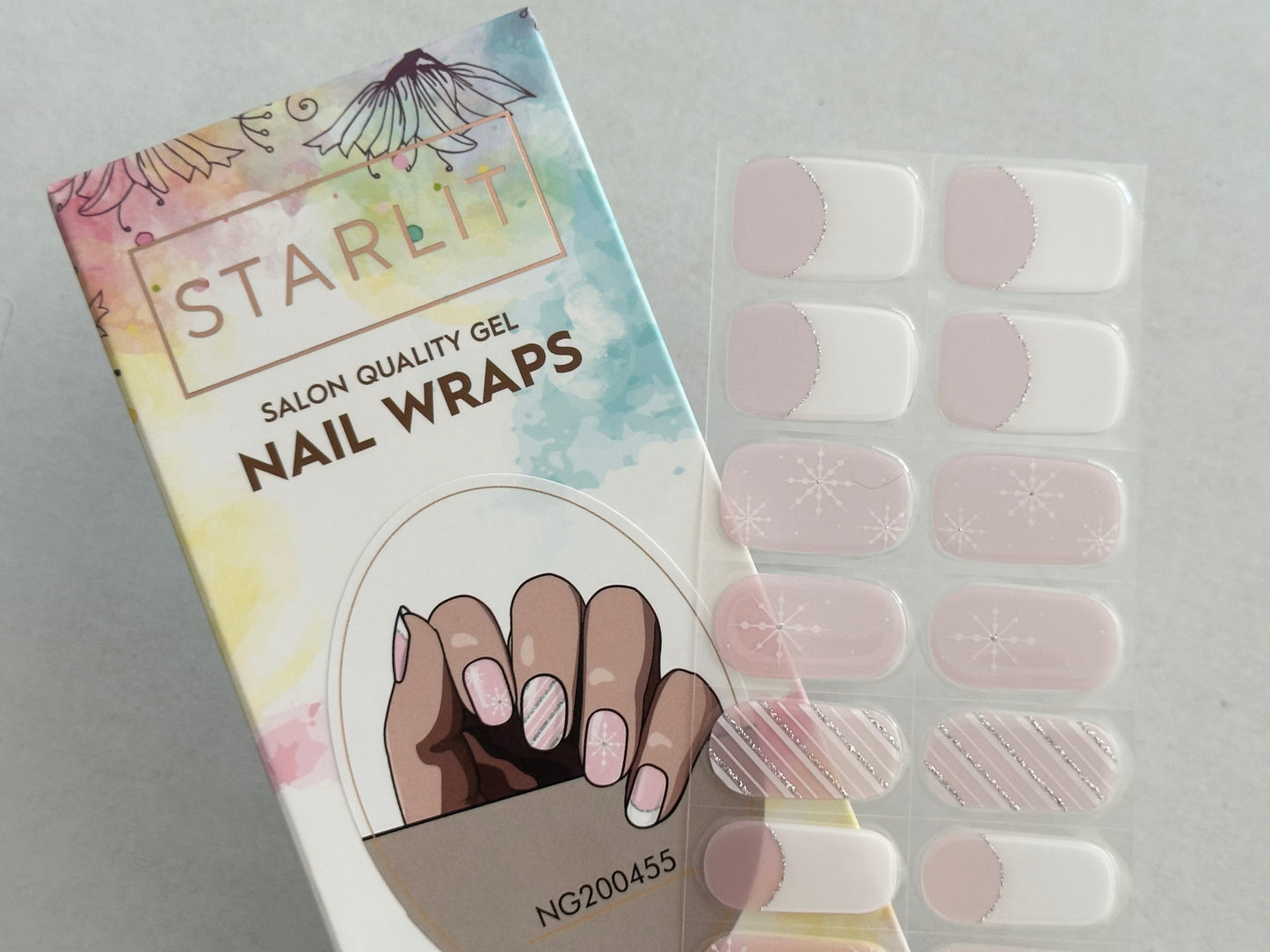 Snow Much Fun Semi-Cured Gel Nail Wrap