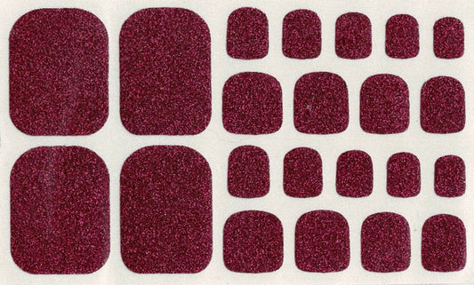 Wine Berry Pedicure (YML016)