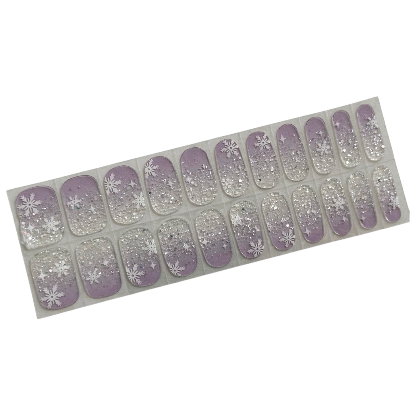 Snow Globe Semi-Cured Gel Nail Wrap