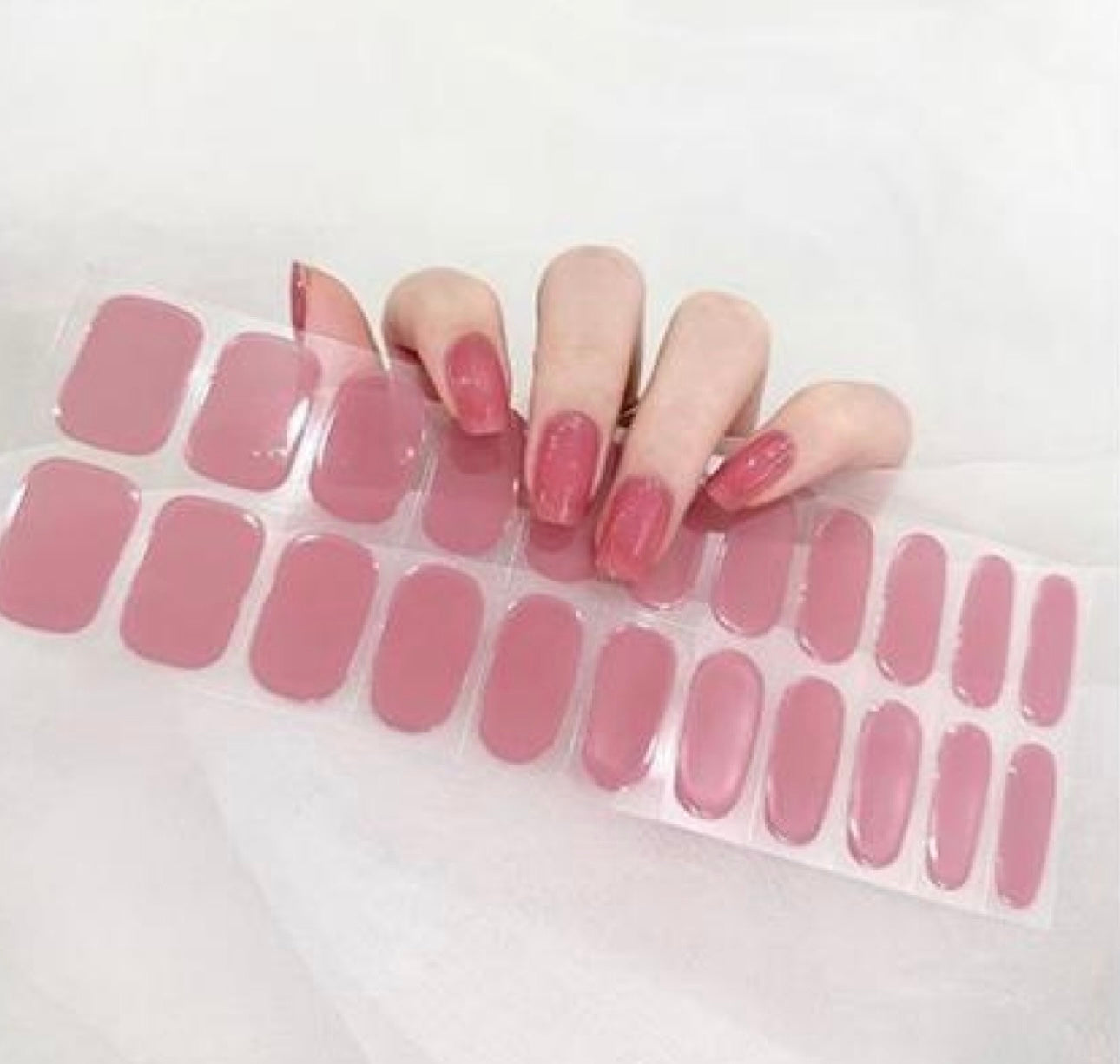 Dusty Kiss NO LIGHT Air Dry Gel Wraps