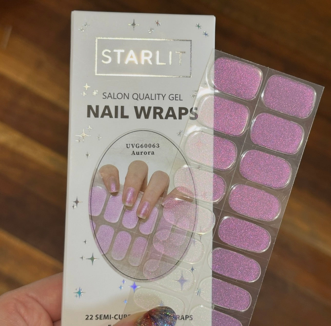 Lustre Semi-Cured Gel Nail Wrap