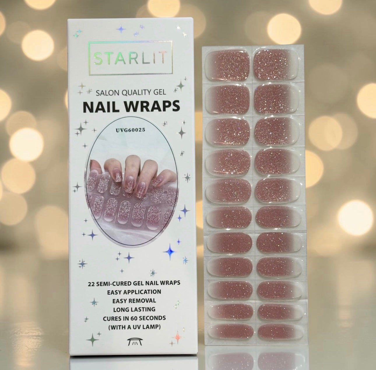 New Horizons Semi-Cured Gel Nail Wrap