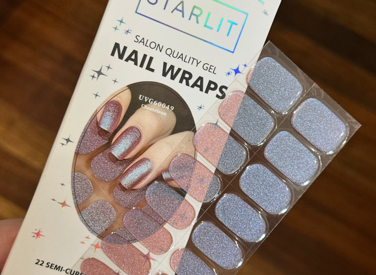 Cool Shift Semi-Cured Gel Nail Wrap