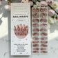 Whispering Wings Semi-Cured Gel Nail Wrap