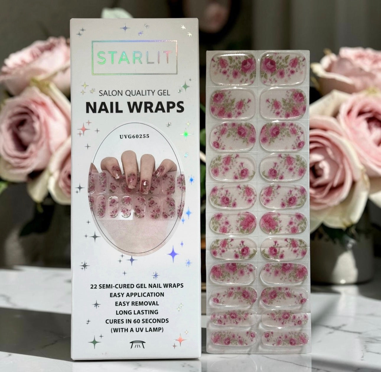 Bloom Service Semi-Cured Gel Nail Wrap
