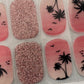 Coastal Glow Semi-Cured Gel Nail Wrap