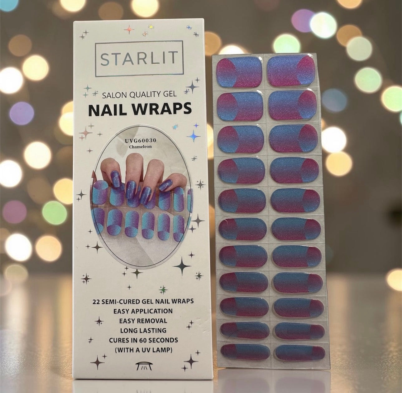 Mind Games Semi-Cured Gel Nail Wrap