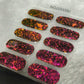 Galaxy Flakies Semi-Cured Gel Nail Wrap