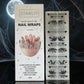 Caught In Your Web Semi-Cured Gel Nail Wrap