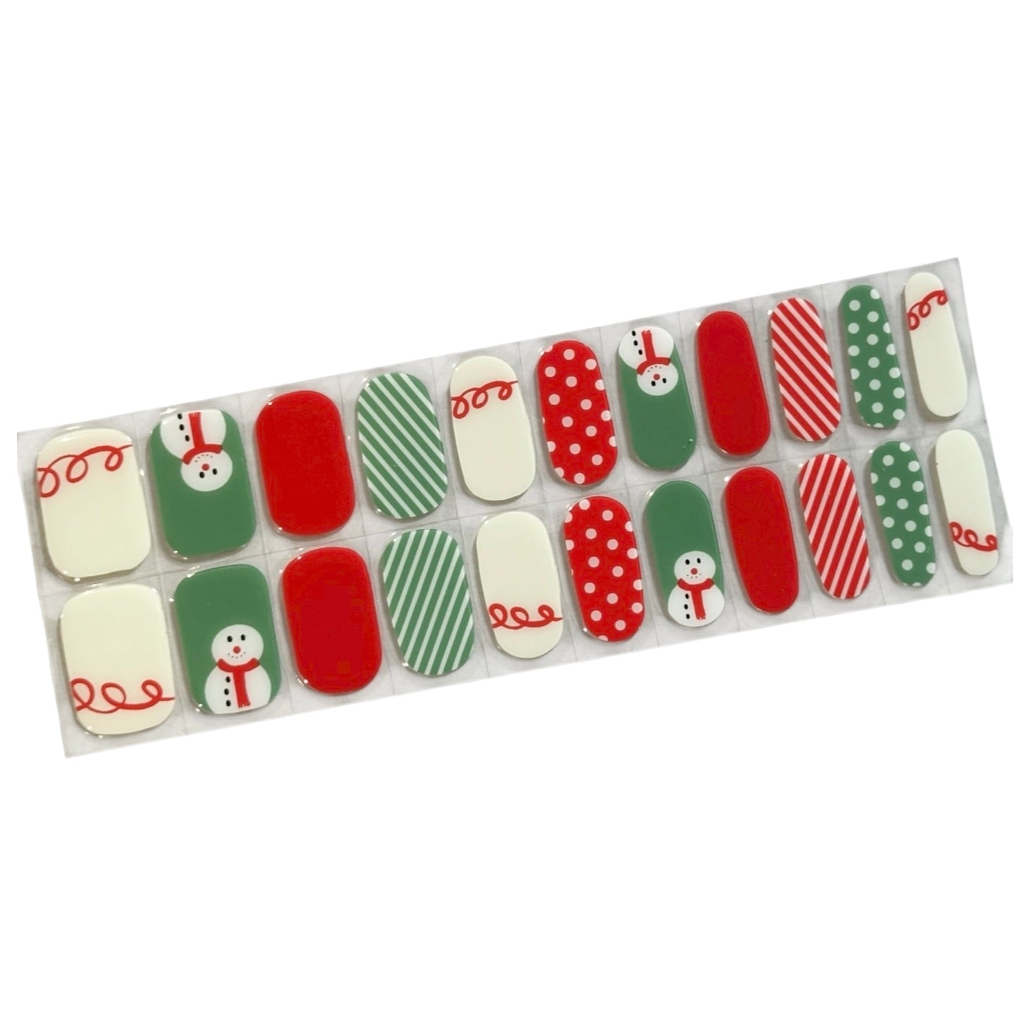 Snow Place Like Home Semi-Cured Gel Nail Wrap