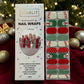 Snow Place Like Home Semi-Cured Gel Nail Wrap