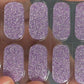 Glitterally Lavender Semi-Cured Gel Nail Wrap