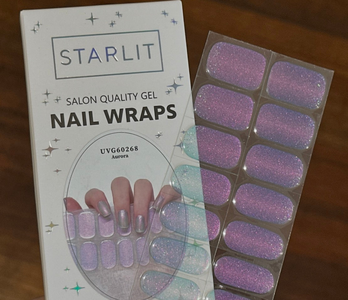 Dreamy Semi-Cured Gel Nail Wrap