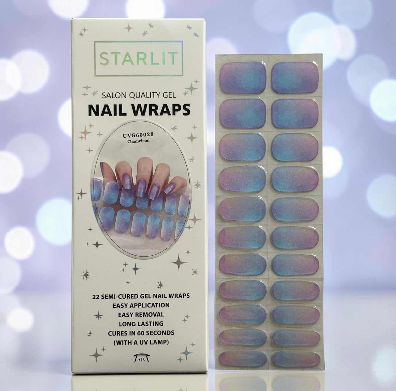 Change of View Semi-Cured Gel Nail Wrap