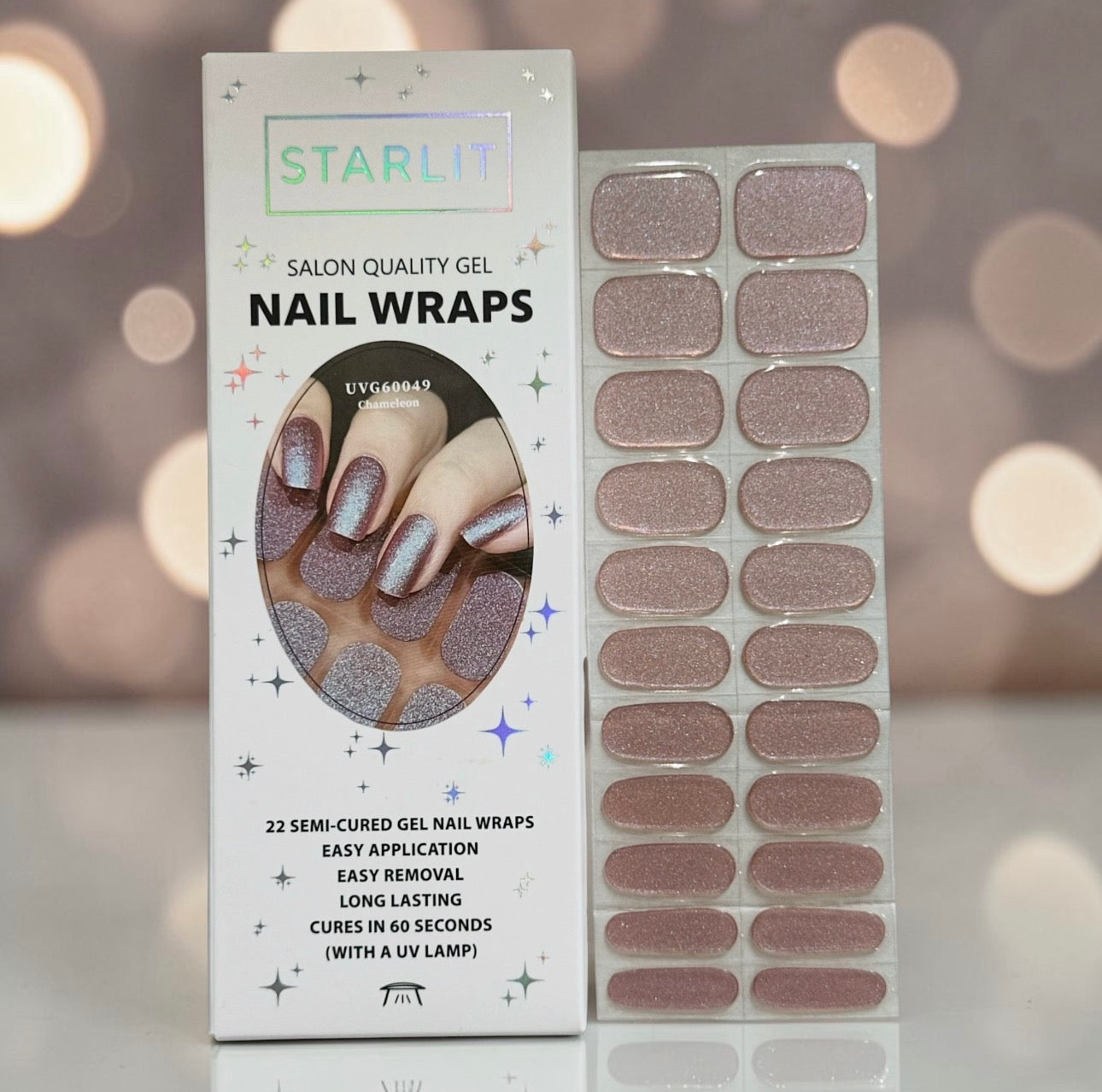 Cool Shift Semi-Cured Gel Nail Wrap