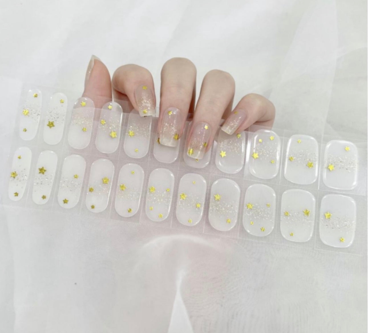 All Star Semi-Cured Gel Nail Wrap