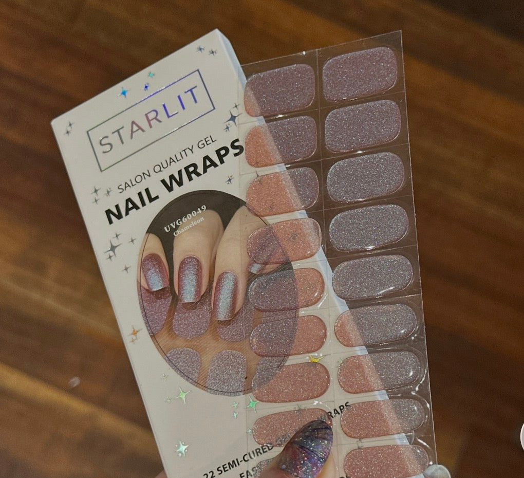 Cool Shift Semi-Cured Gel Nail Wrap