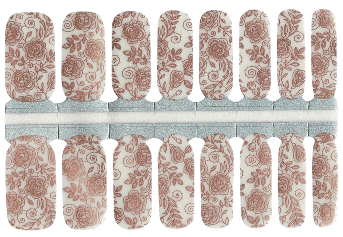 Rose Gold Filigree (Transparent)