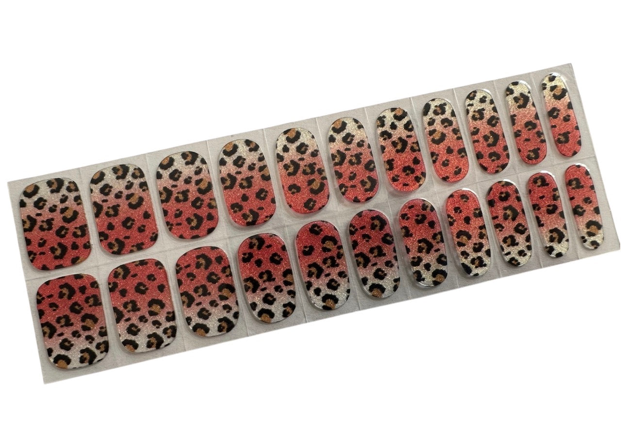 Wild Shift Semi-Cured Gel Nail Wrap