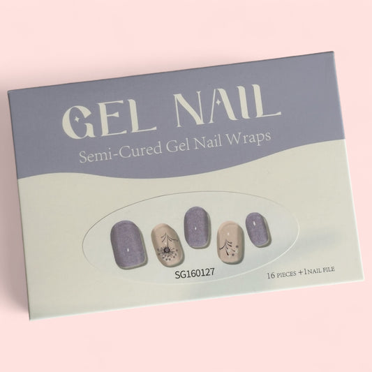 Blooming Affection Semi-Cured Gellies Nail Wrap