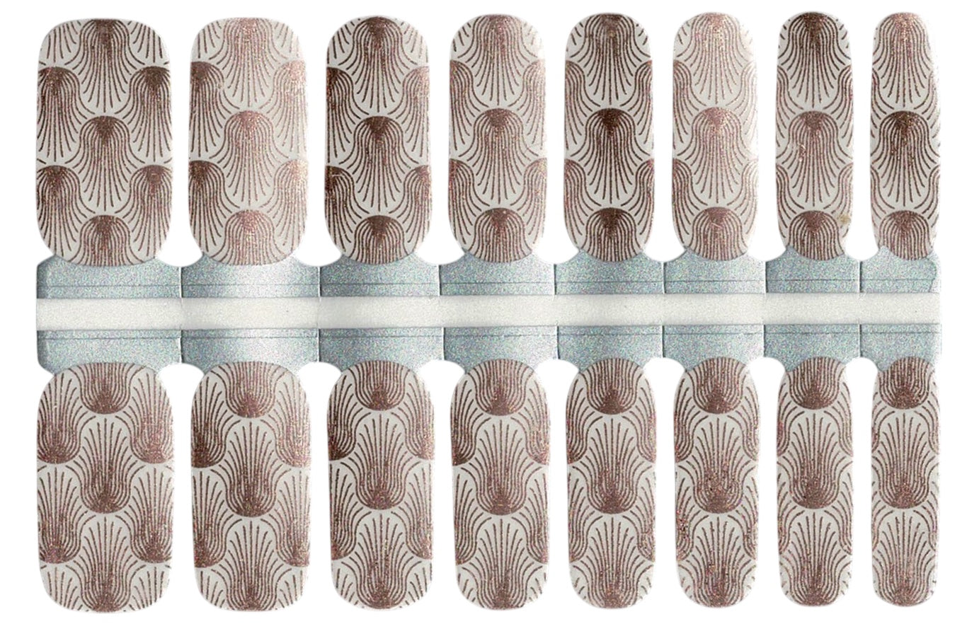 Retro Glam (Transparent Rose Gold)