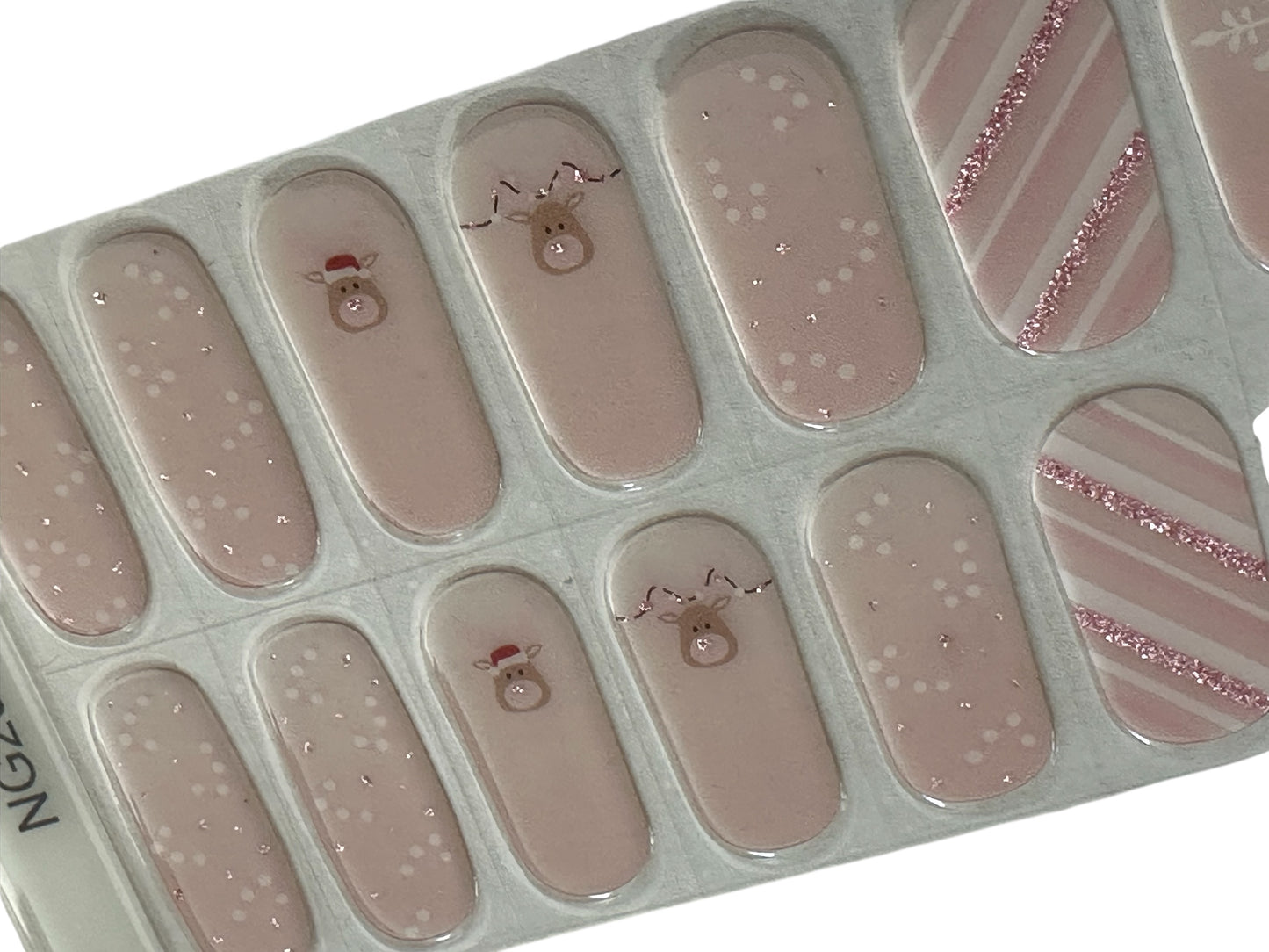 Winter Rosé Semi-Cured Gel Nail Wrap