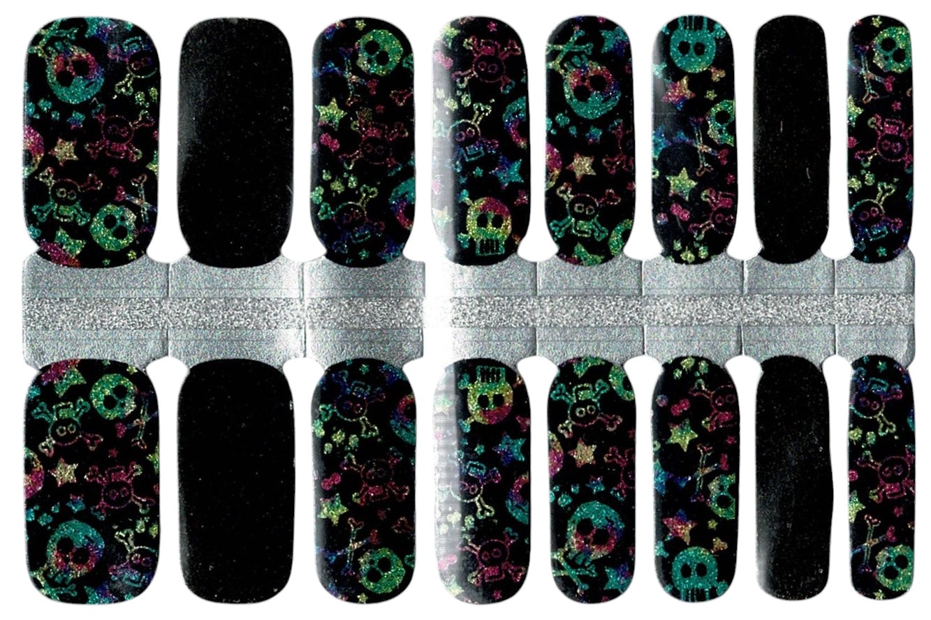 Rainbow Skulls