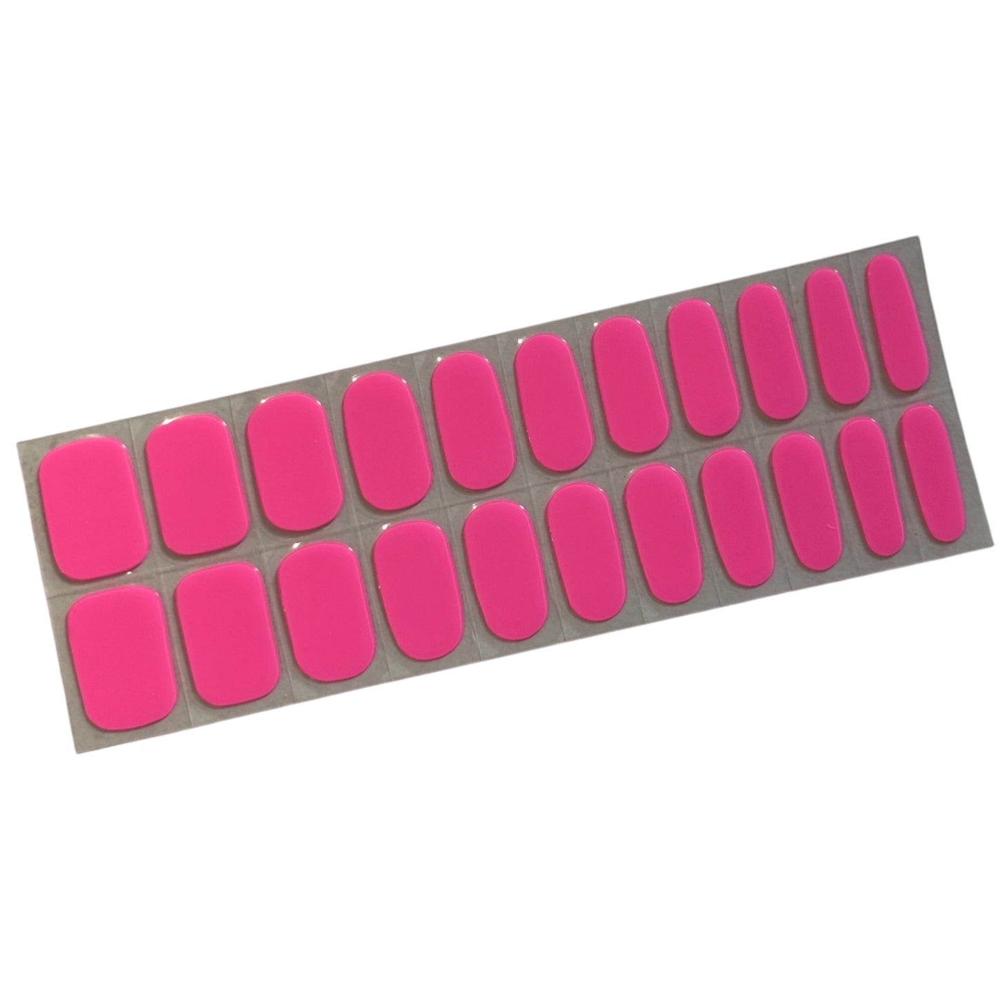 Party Pink Semi-Cured Gel Nail Wrap