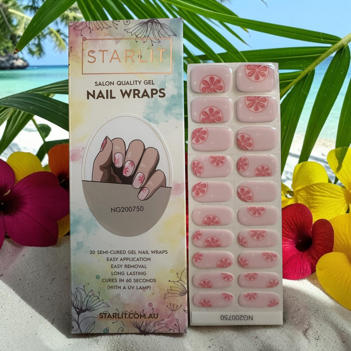 Main Squeeze Semi-Cured Gel Nail Wrap