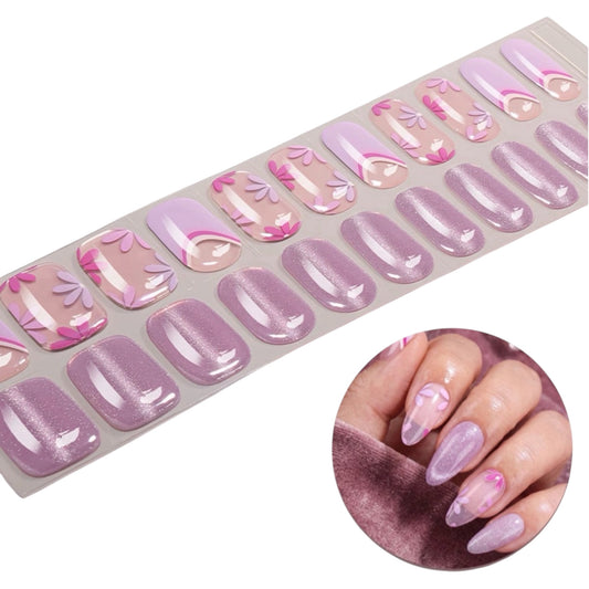 Split Personality Cat Eye NO UV LIGHT Air Dry Gel Wraps
