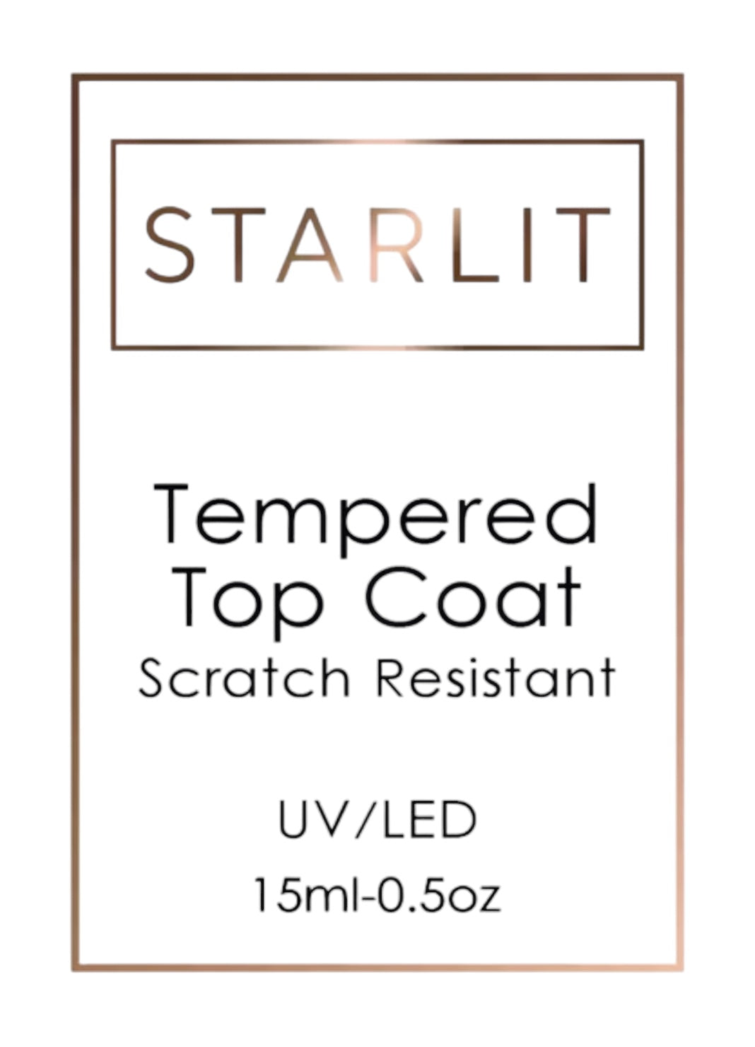 Tempered Glass Top Coat (UV/LED) - Starlit