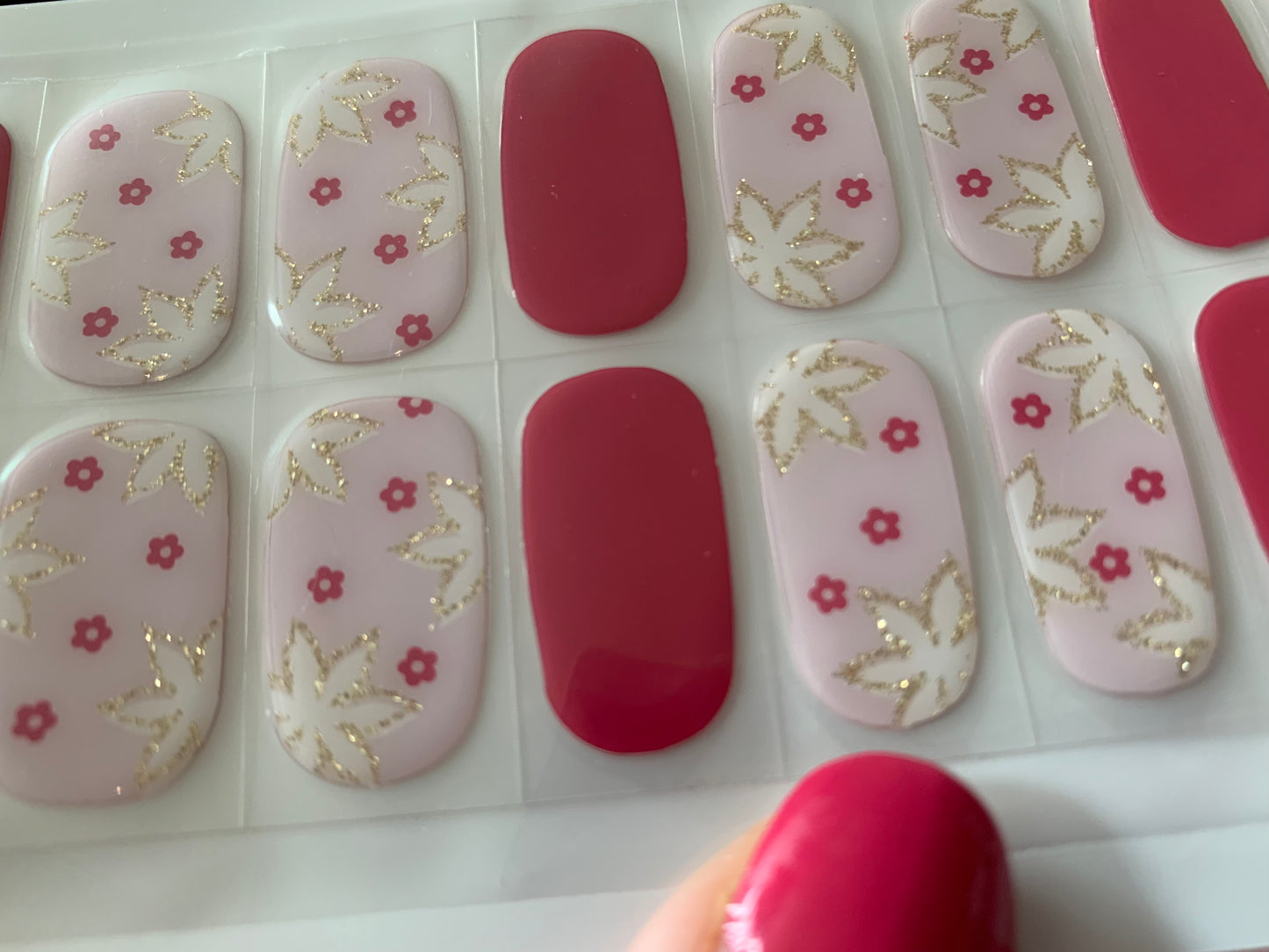 Bloom & Blush NO LIGHT Air Dry Gel Wraps