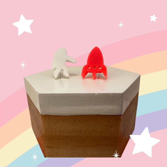 'Rocket Man' Stud Earrings