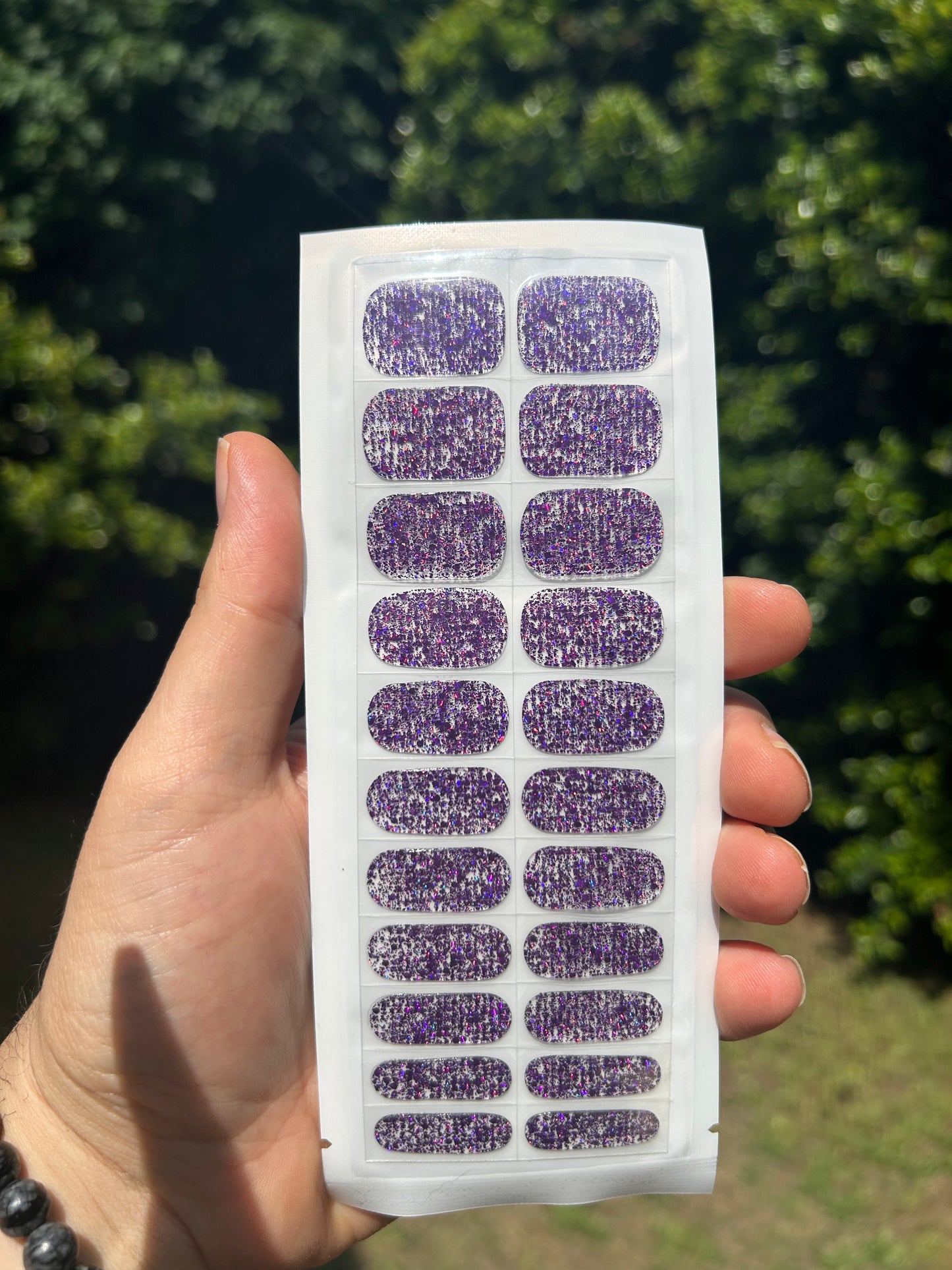 Purple Reign NO LIGHT Air Dry Gel Wraps