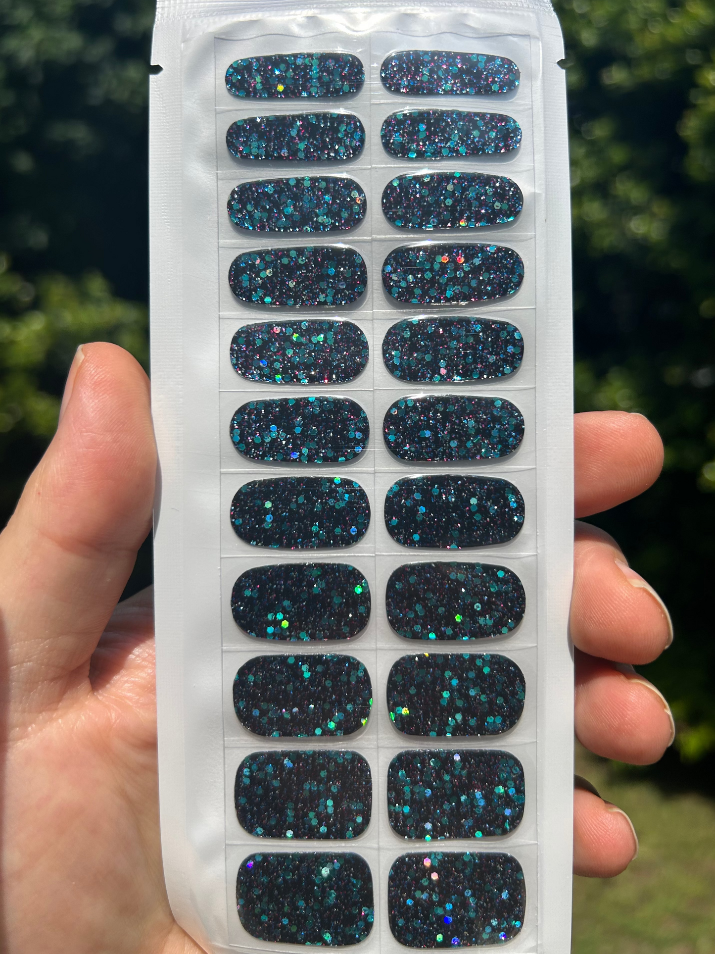 Dark Matter Glam NO LIGHT Air Dry Gel Wraps