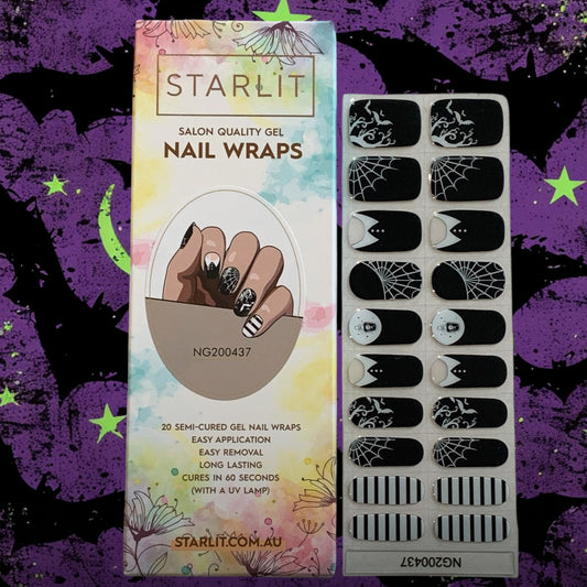 Venomous Vibes Semi-Cured Gel Nail Wrap