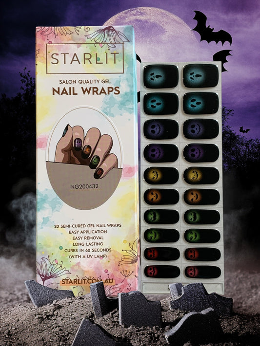 Creepy Crew Semi-Cured Gel Nail Wrap