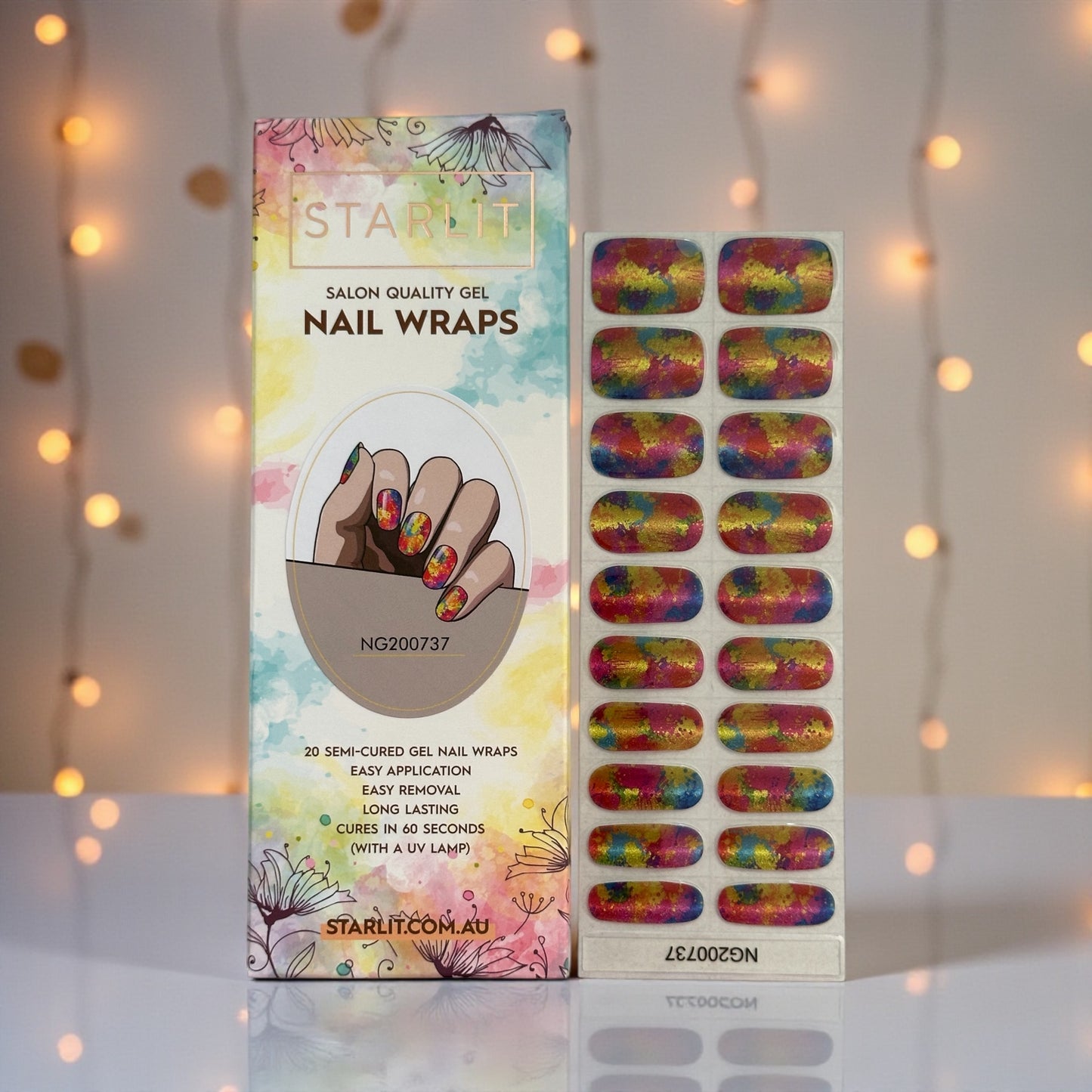 Masterpiece Cat Eye Semi-Cured Gel Nail Wrap