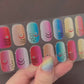 Gone Fishin’ Cat Eye Semi-Cured Gel Nail Wrap