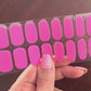 Party Pink Semi-Cured Gel Nail Wrap